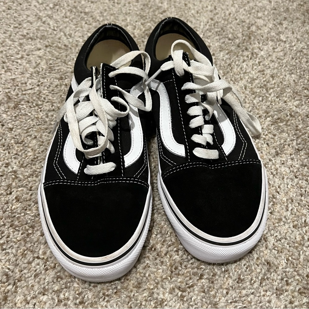 Off The Wall Vans (Old Skool) Black Suede